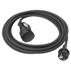 Extansion Cable 15 m, black