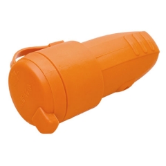 Rubber made socket orange