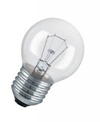 lamp E27, 15W drop shaped, warm white clear