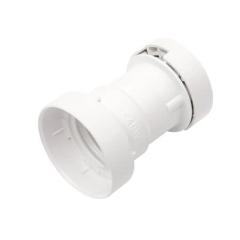 illumination bulb socket E27, white