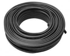 Illumination cable black 2 x 1,5 (50 m coil)