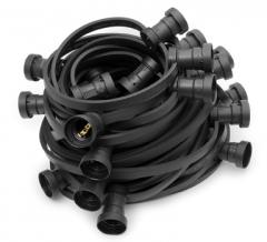 ILLU-Endless-Illumination Cord-Set E27, black, 100 m, 100 sockets