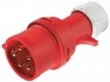 CEE-Stecker 5-polig 16A/400V~ rot