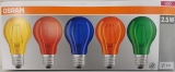 LED Filament Star Classic lamps 2,5W coloured E27 (PU=5 pcs)