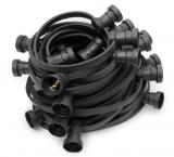 ILLU-Endless-Illumination Cord-Set E27, black, 100 m, 200 sockets